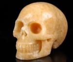 Skull Oranger Aventurin